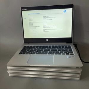 JXJK 4台セット 【ジャンク】HP PROBOOK 430 G7 / 第10世代 Core i5 10210U (1.60GHz) /メモリ 8GB / HDD 500GB / 動作未確認/BIOS確認済