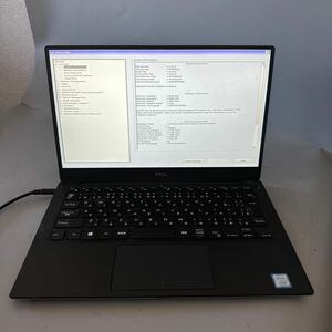 JXJK4202【ジャンク】DELL XPS 13-9360/Core i5-8250U 1.60GHz/メモリ:8GB/ BIOS確認済/動作未確認