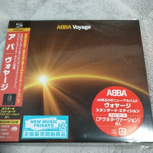 SHM-CD仕様/ポスター/フォトカード ABBA CD/ヴォヤージ (スタンダードエディション) 21/11/5発売 オリコン加盟店