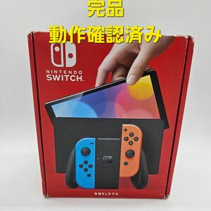 ニンテンドースイッチ　Nintendo Switch 有機ELモデル　本体 ネオン