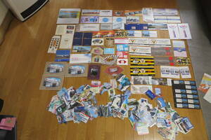 3090 electro- iron card, memory ticket etc. large amount set unused, used ... use possibility . unknown 