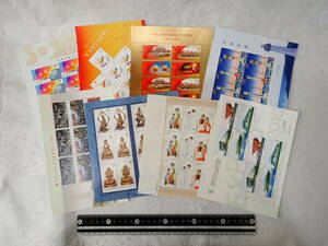 N2 China stamp large seat unused 8 sheets 