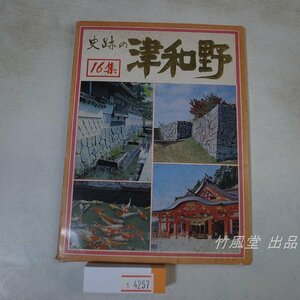 1-4257【絵葉書】史跡 津和野 16枚袋