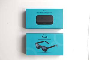 Ampere Dusk (純正充電ケース セット) ｜ UV対応スマートサングラス / Bluetoothイヤホン機能搭載 / スマホアプリ対応