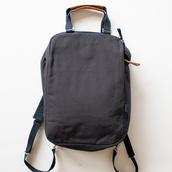 【1回だけ使用】QWSTION Daypack クエスチョン [ネイビー] ■万能3WAYバッグ ■バックパック ■トートバッグ ■ビジネスバッグ