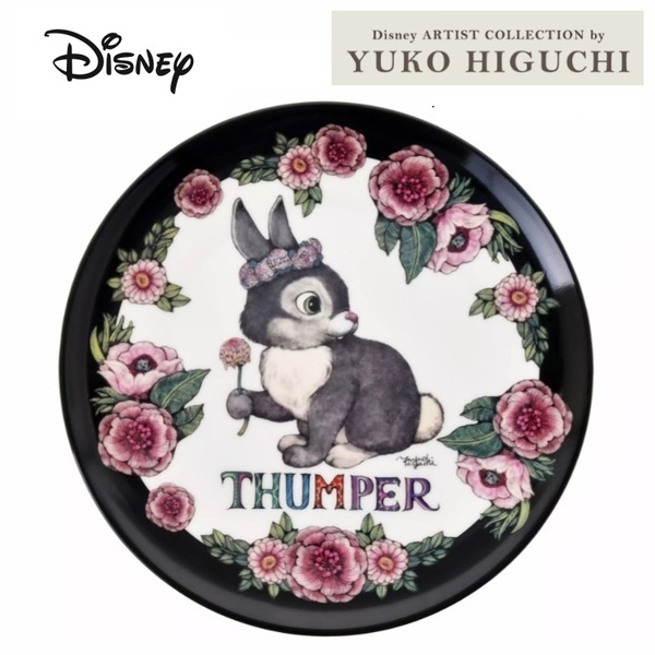 【新品・未使用】ディズニー とんすけ プレート ヒグチユウコ DISNEY ARTIST COLLECTION by YUKO HIGUCHI 皿 陶器