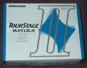 ゴルフボール BRIDGESTONE ブリヂストン ツアーステージ Tour Stage amzⅡ 12個入り　保管品