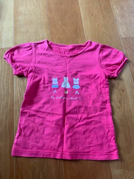 子供服　Tシャツ　女の子　ピンク　130 半袖