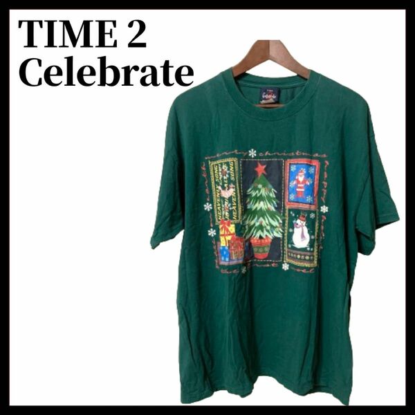 美品 TIME 2 Celebrate タイムトゥーセレブレイト 半袖 Tシャツ