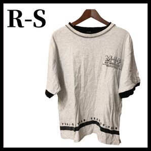 R-S RADICALSPOT ラディカルスポット 半袖 Tシャツ L 白 メンズ