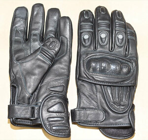 * postage 198 jpy * ultra sib* original leather ... original leather glove / hybrid M smartphone Touch correspondence ④