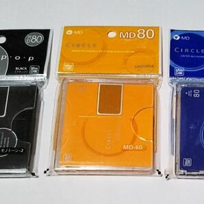 【DAISO】未使用MDディスク ザ・MDシリーズ 高品質ディスク C・u・t・i・p・o・p 1枚 CIRCLE 2枚　希少