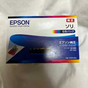 エプソン 純正 インクカートリッジ ソリ SOR-6CL 6色パック