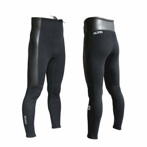 S черный мокрый брюки шорты для серфинга 2mm мокрый костюм мужской женский стрейч движение серфинг body board рыбалка MSK1706