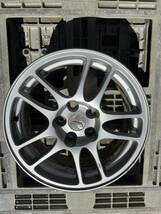 三菱 ENKEI CT9A ランエボ9 純正 アルミホイール4本 17×8J+38 ランサーエボリューション_画像8