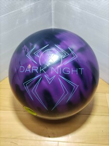  bowling ball black widow dark Night 13p used 