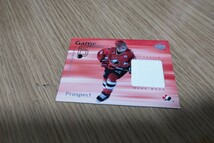 Manny Malhotra実使用カナダ・ジャージ・封入カード Upper Deck NHL_画像1