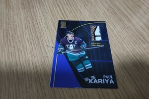Paul Kariyaゲーム実使用スティック封入カード NHL1998～1999年使用