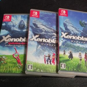 【Switch】 Xenoblade１〜３セット ※３本セットの最安値です。