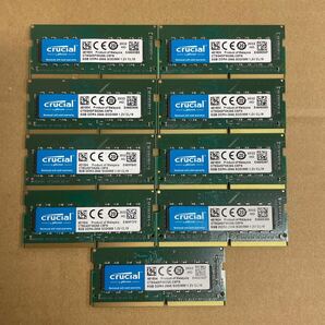 オ6 Crucial ノートPCメモリ 8GB DDR4-2666 9枚の画像1