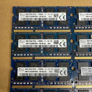 オ42 SKhynix ノートPCメモリ 8GB 2Rx8 PC3L-12800S 10枚の画像2