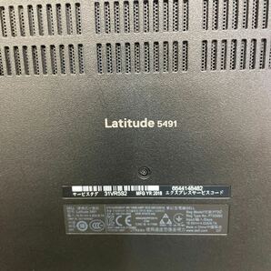 オ77 DELL Latitude 5491 P72G Core i5 8300H メモリ4GB の画像5