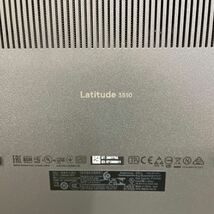 ★カ35 DELL Latitude 3510 P101F Core i3第10世代　メモリ8GB BIOSロック_画像5