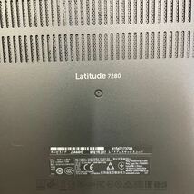 カ57 DELL Latitude 7280 P28S Core i5 7200U メモリ8GB バッテリー無し　ジャンク_画像5