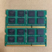 キ94. Transcend ノートPCメモリ 8GB DDR3 1333 2枚_画像2