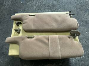 gx71 Cresta sun visor left right set beige interior old car highway racer gx61gx71gx81