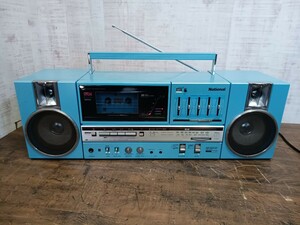 National RX-C45 当時物 ナショナル ラジカセ 昭和レトロ FM AM ラジオ　希少色　現状品