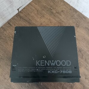 C17 KENWOOD KXC-7508 KTC-7408 セット カセットデッキ グラフィックイコライザー 当時物 ケンウッド ジャンクの画像5