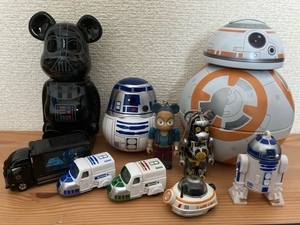 STAR WARS★トミカ&ベアブリックなどグッズセット・BE@BRICK・R2-D2・BB-8・STAR CARS