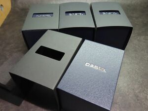 カシオ/CASIO Ｇショック/G-SHOCK 外箱 化粧箱 BOX ケース 4個●コレクション★出品用★全国送料無料