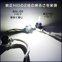 ■HIDを超えるLED ノア ZRR70系 (H19.6～H25.12) D4S 純正HID交換用 36W LEDヘッドライト バルブ■1年保証_画像6