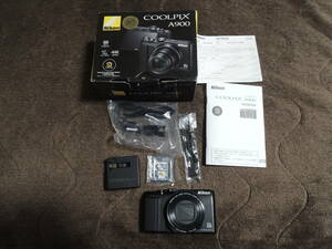 ★Nikon COOLPIX A900 光学35倍ズーム 20.3メガピクセル 4KUHD 少々傷あり★