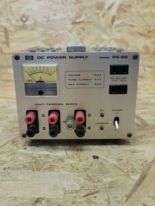 DAIWA DC POWER SUPPLY MODEL PS-66 ダイワ 直流安定化電源