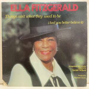 ●即決VOCAL LP Ella Fitzgerald / Things Ain't What They Used to Be Rs6432 jv6673 