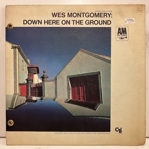 ●即決LP Wes Montgomery / Down Here On The Ground SP3006 j41087 米オリジナル、両面Vangelder刻印