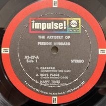 ●即決LP Freddie Hubbard / The Artistry Of Freddie Hubbard As27 j41125 米盤Vangelder/LW Stereo"刻印_画像5