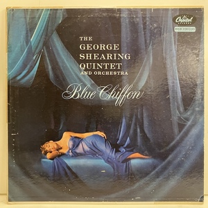 ●即決LP George Shearing / Blue Chiffon T1124 j41202 米盤、黒レインボー左ロゴ、Mono 