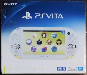 PlayStation Vita（PCH-2000シリーズ） Wi-Fiモデル ライムグリーン/ホワイト PCH-2000ZA13