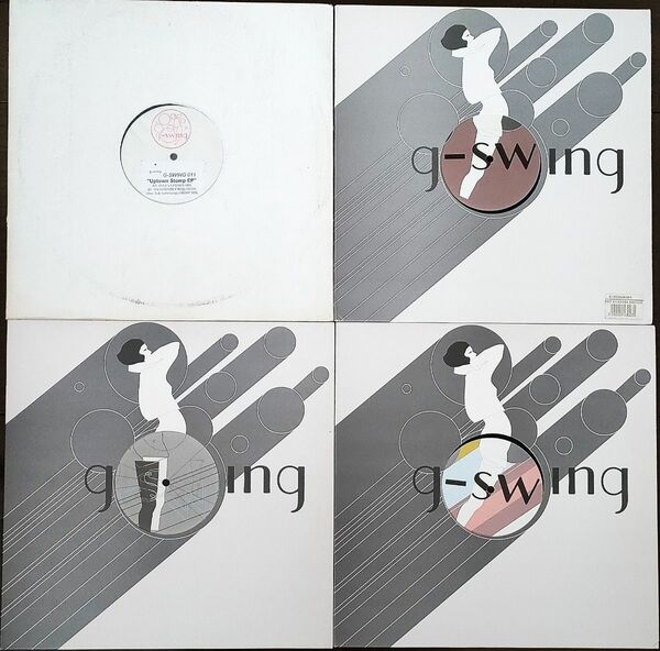 g-swing レコード 4枚セット LP UPTOWN STOMP EP+MIKE DIXON+JAZZ IN THE PARK