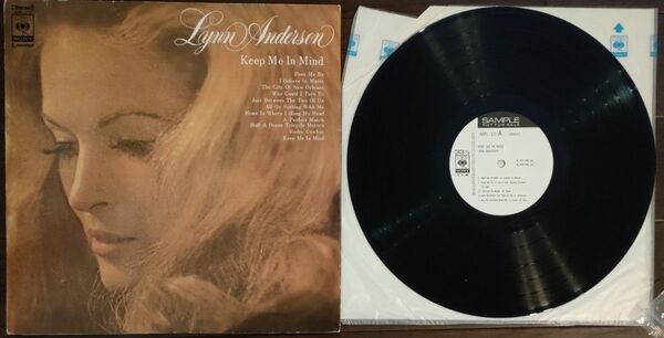 リン・アンダーソン keep me in mind 貴方にすべてを レコード LP 見本盤