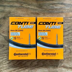 Continental コンチネンタル チューブ 仏式 700C Race 60mm 2本セット