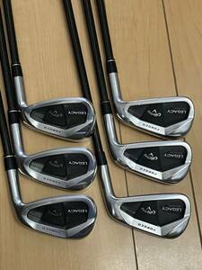 キャロウェイ レガシーブラック 5-P アイアンセット S tour ad 85 legacy black callaway