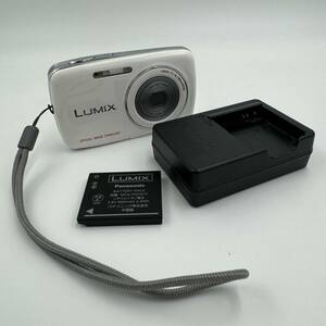 #531 Panasonic LUMIX DMC-S1 ホワイト 通電確認済み 動作確認済み デジタルカメラ