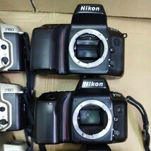 1円スタート Nikon F60 F70 F-801S ニコン 一眼レフカメラ フィルムカメラ まとめて 未確認 SET266_画像6