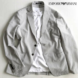 [ не использовался . близкий ] Emporio Armani tailored jacket sia футбол весна лето мужской серый EMPORIO ARMANI