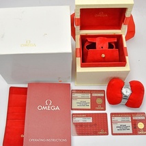 オメガ OMEGA 1566.76 コンステレーション ミニ マイチョイス 12P ダイヤモンド クォーツ レディース 良品 箱・保証書付き E#130953_画像8